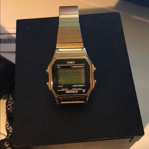 Timex Gold Digital Watch